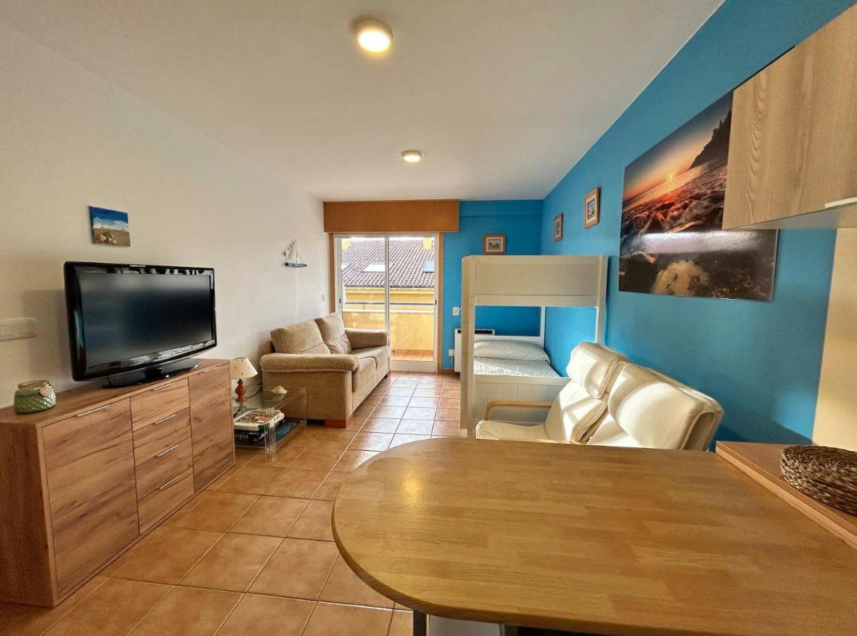 Apartamento Portosin Con Piscina Al Lado De La Playa Linteiros Esterno foto