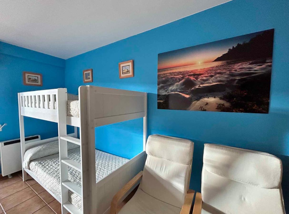 Apartamento Portosin Con Piscina Al Lado De La Playa Linteiros Esterno foto
