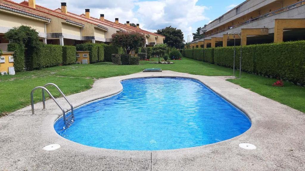 Apartamento Portosin Con Piscina Al Lado De La Playa Linteiros Esterno foto